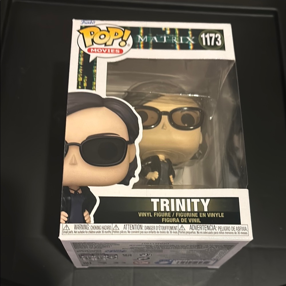 Funko Pop! Movies Trinity Figure with Black Outfit